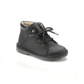 Black Sahara toddler bootie made in Italy
